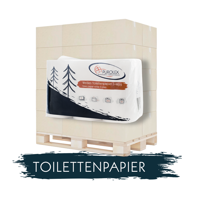 Toilettenpapier 3-lagig (1 Pal.)