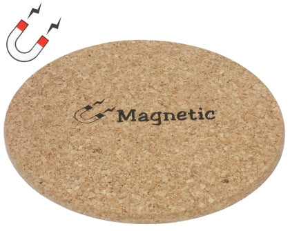 Korkuntersetzer mit Magnet
